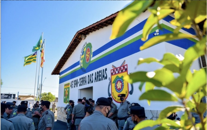 Governo inaugura  o Batalhão Serra das Areias