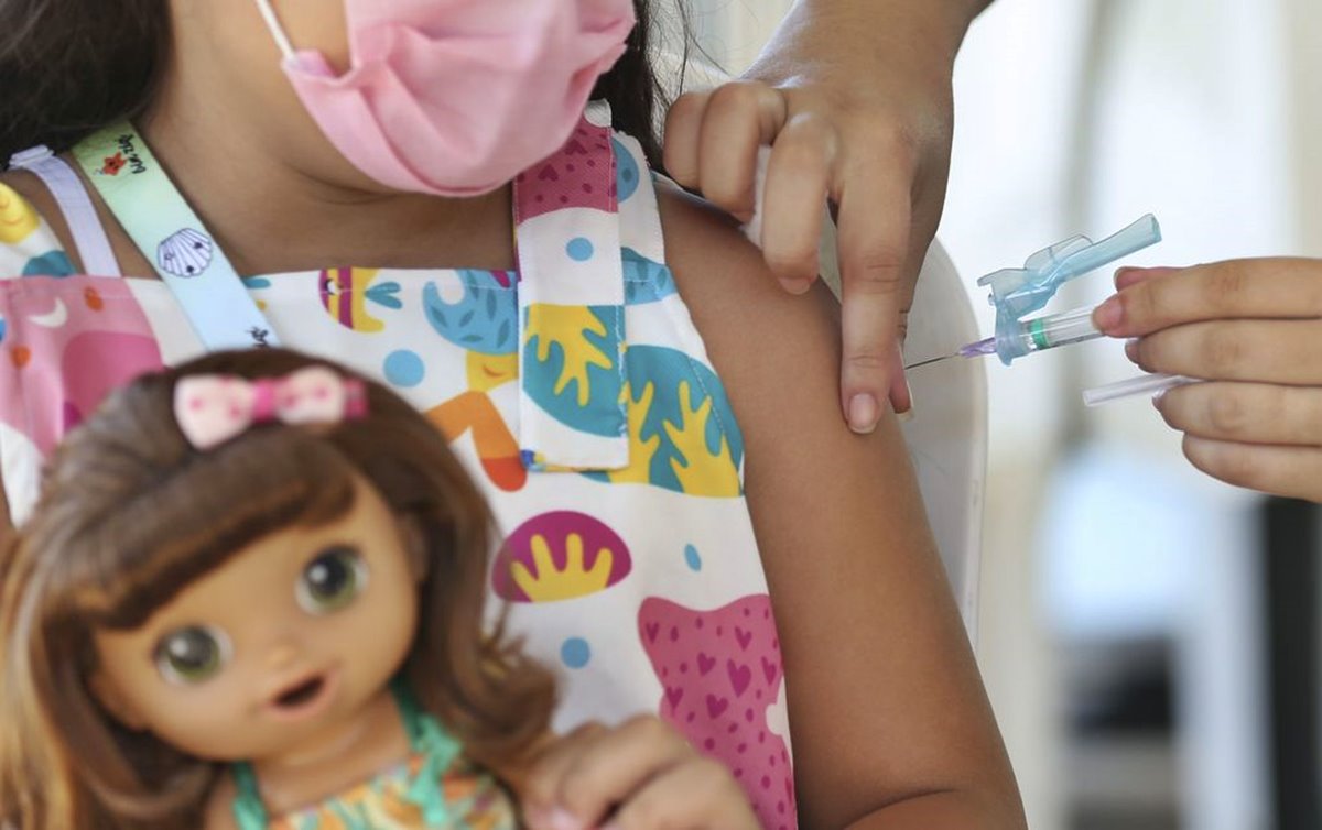 Saúde de Aparecida reforça a importância da vacinação contra a covid-19 para crianças com mais de 5 anos