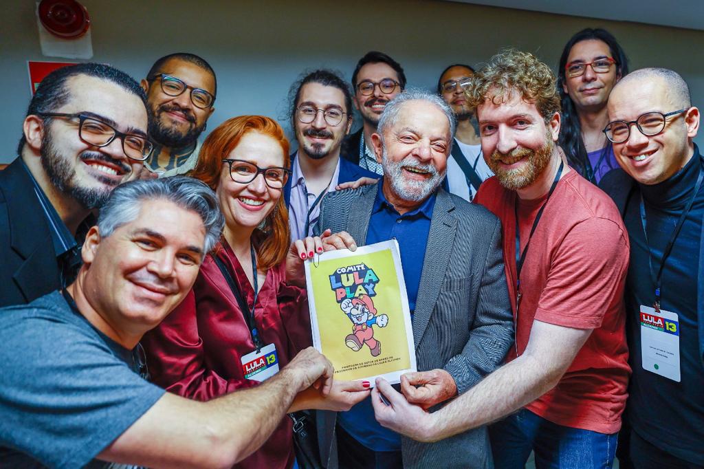 Imagem destacada do post: Profissionais da área de games criam cartilha “Lula Play” com propostas para o ex-presidente