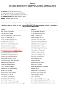 Adriana Accorsi e Mauro Rubem são impedidos por ruralistas de participar de reunião da CPI do MST com acampados de Hidrolândia 1 Captura de tela 2023 08 14 111825