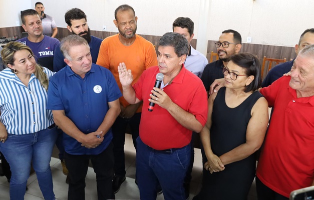 Vilmar Mariano recebe apoio do PDT à sua pré-candidatura à reeleição
